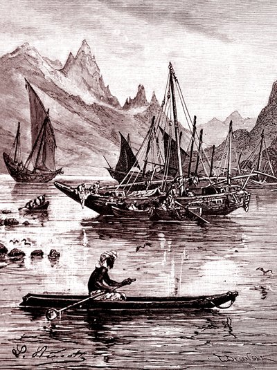 Punainen meri (Egyptin puoli) tekijältä Hippolyte Leon Benett