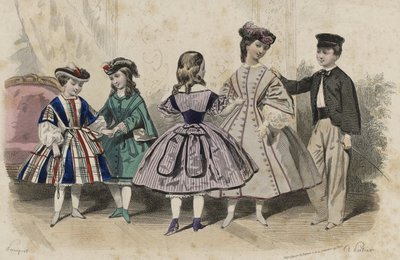 Nimetön, huhtikuu 1861 (käsinvärinen kaiverrus) tekijältä Hippolyte Louis Pauquet