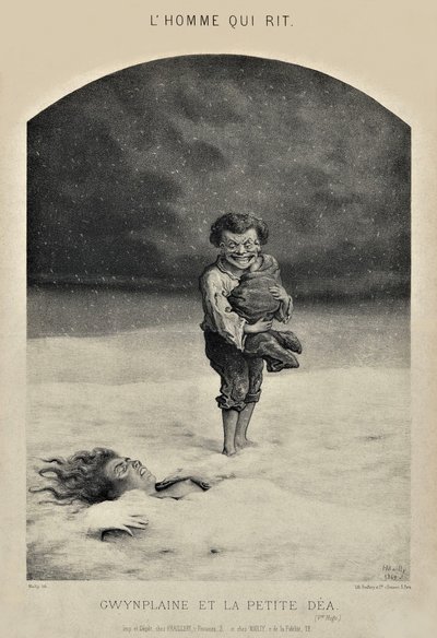 Mies, joka nauraa - Gwynplaine ja Little Dea tekijältä Hippolyte Mailly