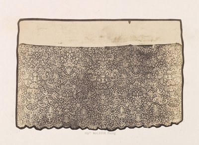 Lace Alb, joka kuuluu Visitationin luostariin, 1857. tekijältä Hippolyte Malègue