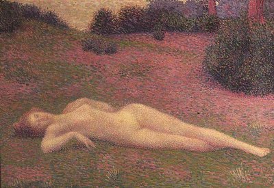 Nude in the Grass tekijältä Hippolyte Petitjean