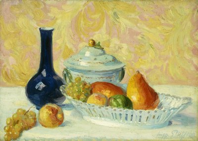 Asetelma hedelmien kanssa; Nature Morte aux Fruits, tekijältä Hippolyte Petitjean