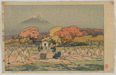 Mt.Fuji - outs m, kalligrafia Ella tekijältä Hiroshi Yoshida
