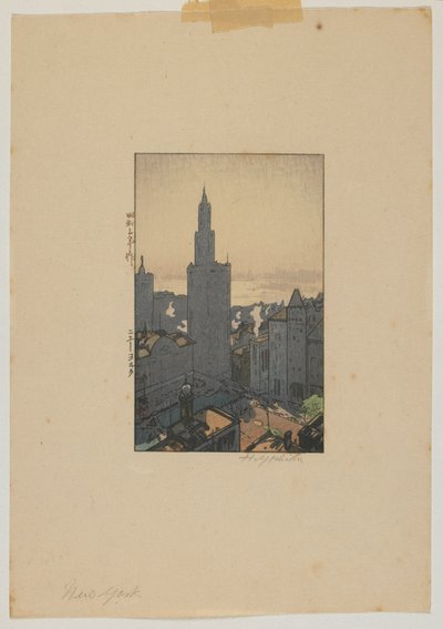 New York, Showan aikakausi tekijältä Hiroshi Yoshida