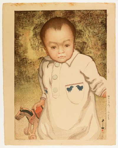 Pojan muotokuva tekijältä Hiroshi Yoshida