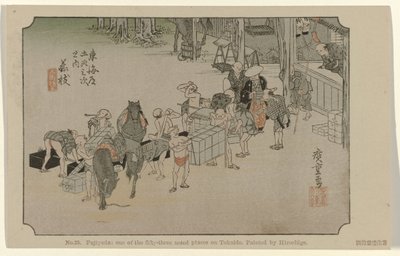 finnish tekijältä Hiroshige (I) , Utagawa