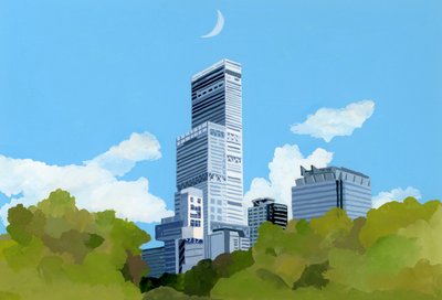 Osaka Abeno Harukas, 2016 tekijältä Hiroyuki Izutsu