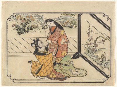  tekijältä Hishikawa Moronobu