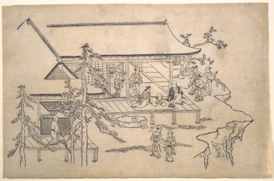  tekijältä Hishikawa Moronobu