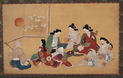  tekijältä Hishikawa Moronobu