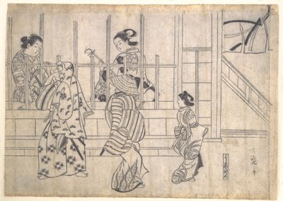  tekijältä Hishikawa Moronobu