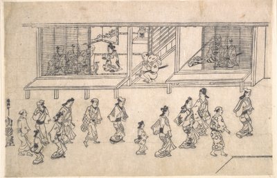  tekijältä Hishikawa Moronobu