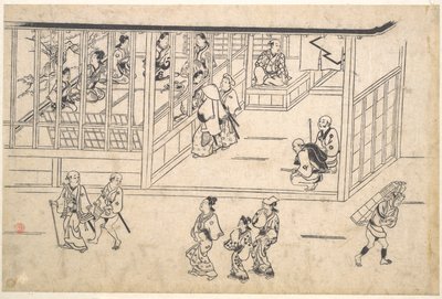  tekijältä Hishikawa Moronobu