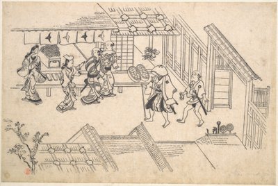  tekijältä Hishikawa Moronobu
