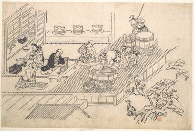  tekijältä Hishikawa Moronobu