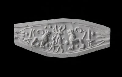 Hettiläinen sormusjäljennös (kipsi) tekijältä Hittite