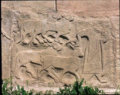 Näkymä Sfinksin portin reliefien pohjalta tekijältä Hittite Hittite