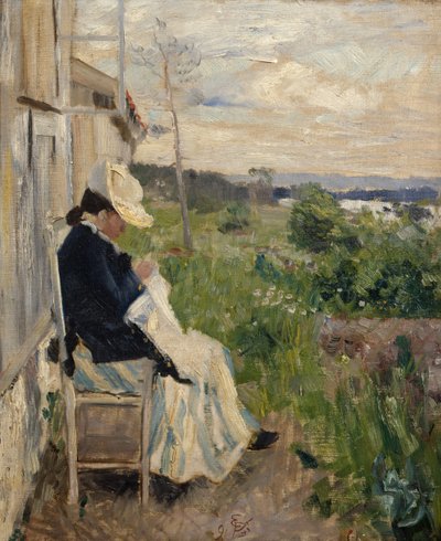 Auringossa tekijältä Hjalmer Eilif Emanuel Peterssen