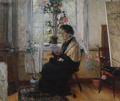 Äitien muotokuva tekijältä Hjalmer Eilif Emanuel Peterssen