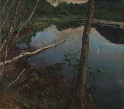 Kesäyö tekijältä Hjalmer Eilif Emanuel Peterssen