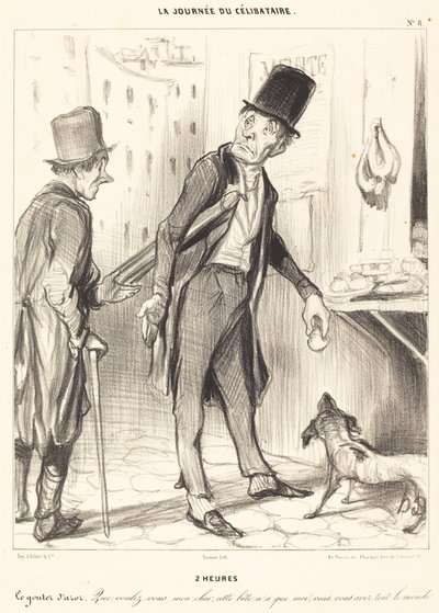 2 tuntia tekijältä Honoré Daumier