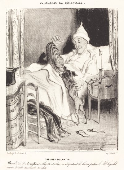 7 aamulla tekijältä Honoré Daumier