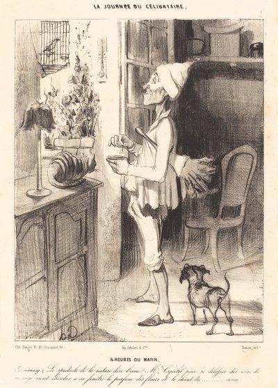 8 aamulla tekijältä Honoré Daumier