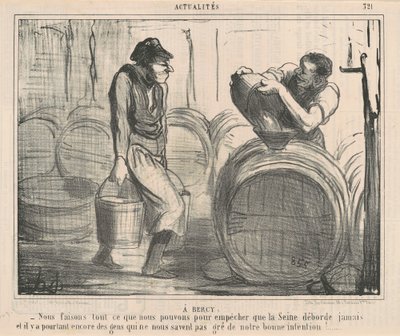Bercyssä: Teemme... mitä voimme... tekijältä Honoré Daumier