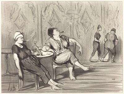 Baarissa tekijältä Honoré Daumier