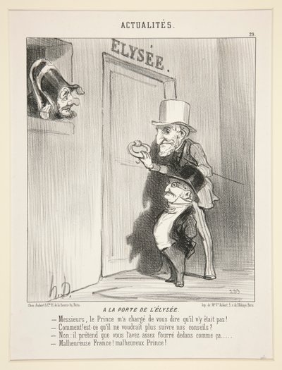 Kodin ovella tekijältä Honoré Daumier