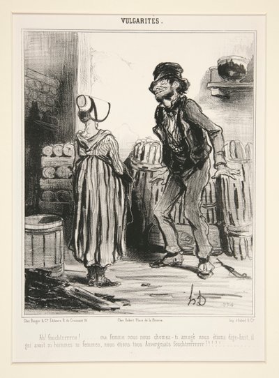 Ah! Fouchtrrrrra! tekijältä Honoré Daumier