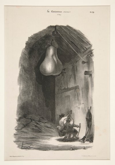 Ah! Hänen! tekijältä Honoré Daumier
