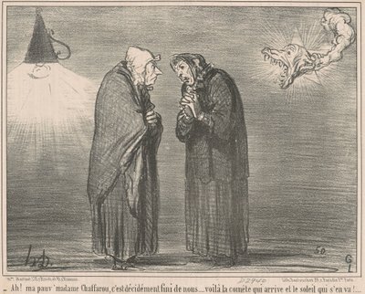 Äh! Mikä on Buffa niin kauan kuin salaus... tekijältä Honoré Daumier