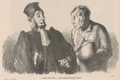Ah! Olet... mitä haluat... tekijältä Honoré Daumier