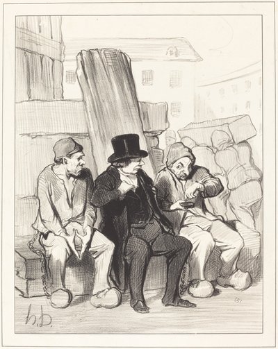 Joten, ystäväni, 22-vuotiaana... tekijältä Honoré Daumier