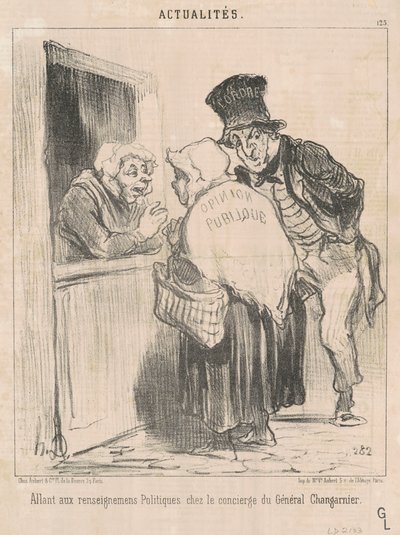 Siirryn poliittiseen tietoon... tekijältä Honoré Daumier