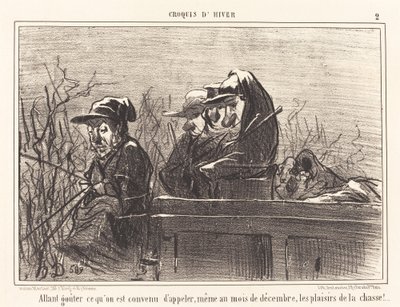Mennään maistamaan sitä, mitä sovimme kutsuvan... tekijältä Honoré Daumier