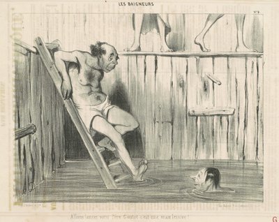 Mennään isä maistamaan... tekijältä Honoré Daumier