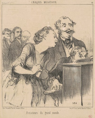 Suuret maailman rakastajat tekijältä Honoré Daumier