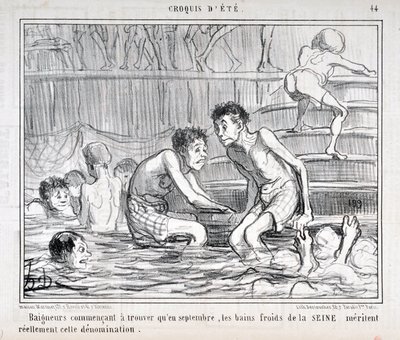 Honore Daumierin (1808-1879) Charivarin taidetta on vuodelta 1858: Serie CRUQUIS D