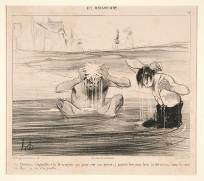 Varoitus, Gargoyle, v tekijältä Honoré Daumier