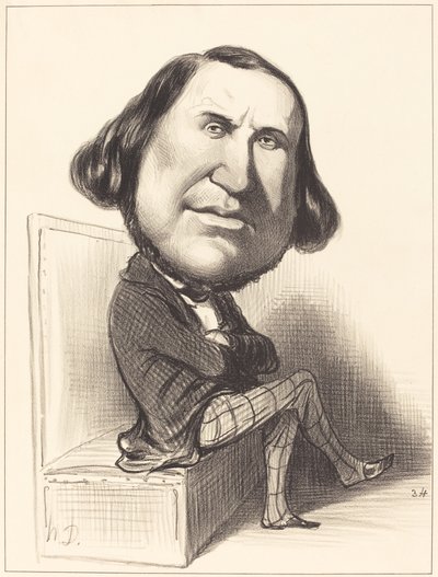 Elokuun ilta tekijältä Honoré Daumier