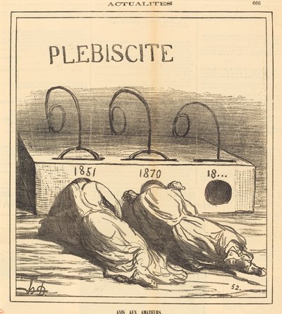 Huomautus amatööreille tekijältä Honoré Daumier