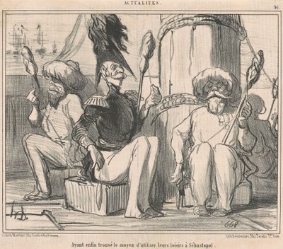 He ovat vihdoin löytäneet tavan käyttää harrastuksiaan! tekijältä Honoré Daumier