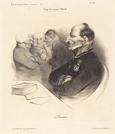 Paroni de Lascours tekijältä Honoré Daumier