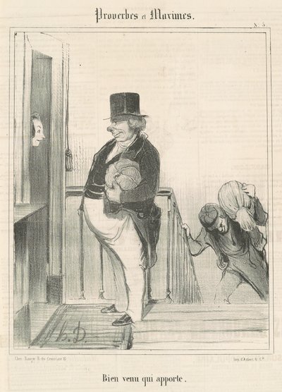 Tervetuloa kuka tuo tekijältä Honoré Daumier