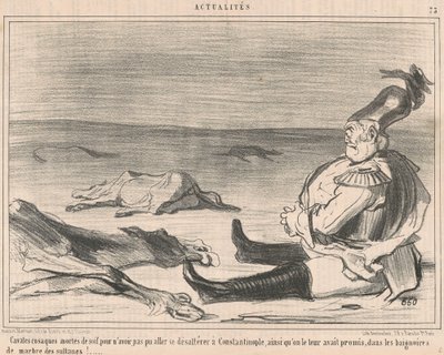 Janoon kuolleita kasakkoja... tekijältä Honoré Daumier