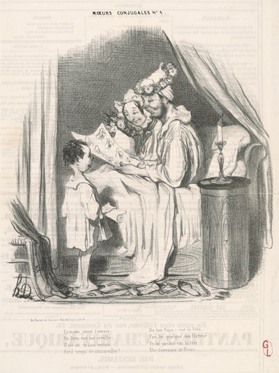 Tänä aamuna ennen aamunkoittoa... tekijältä Honoré Daumier