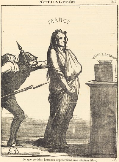 Mitä jotkut sanomalehdet kutsuvat... tekijältä Honoré Daumier