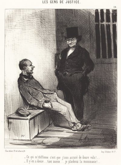Minua vaivaa... kaksitoista lentoa!... tekijältä Honoré Daumier